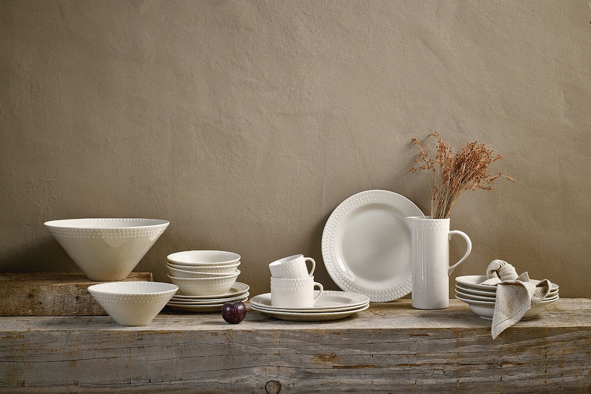 Cream tableware on sale