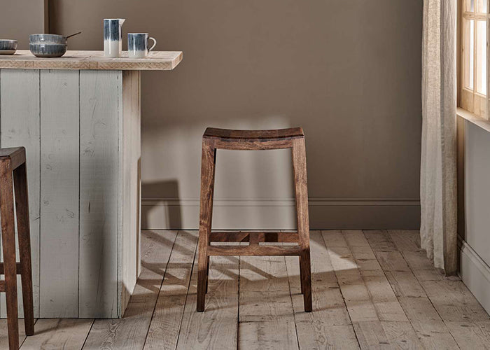 mango wood bar stool