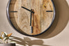 Alomi Mango Wood Clock