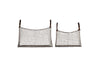 Adah Iron Baskets - Brown (Set of 2)