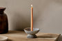 Annalla Rustic Iron Candle Holder - Aged Zinc