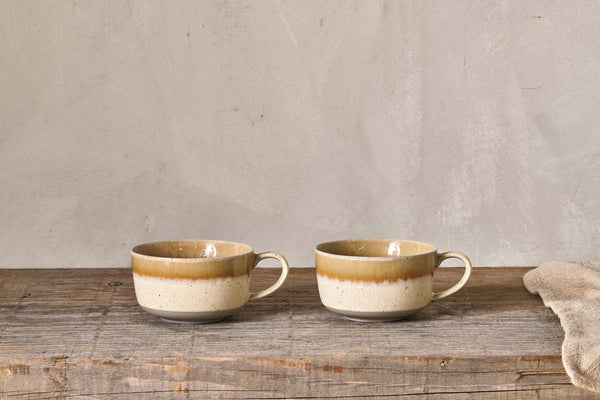 Arici Mugs - Sand - Large (Set of 2)