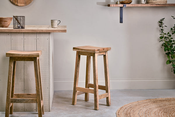 Ambi Wooden Stool - Tall