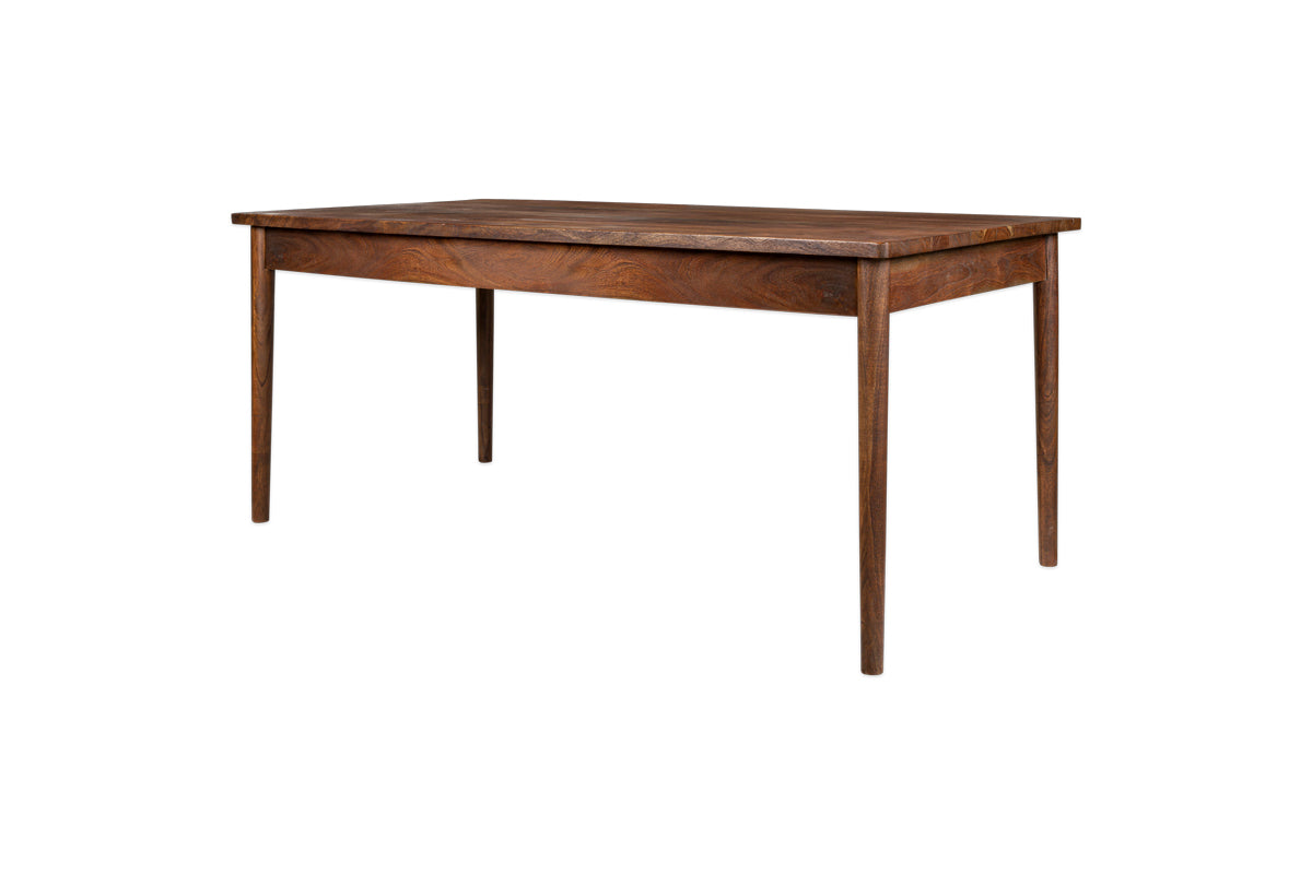 Anbu Acacia Dining Table - Washed Walnut - Small