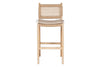 Aamani Mango Wood & Cord Counter Chair - Natural-nkuku