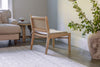 Aamani Mango Wood & Cord Occasional Chair - Natural-nkuku