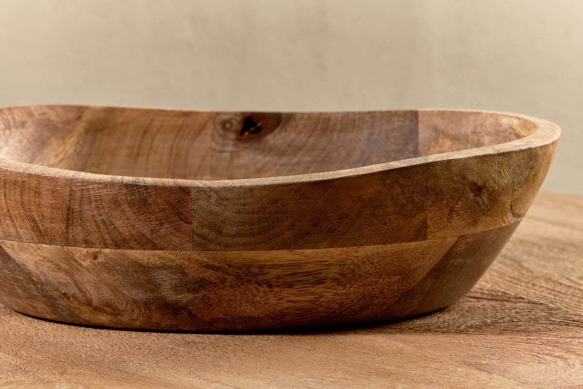 Adar Mango Wood Bowl-nkuku