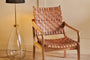 Adembi Woven Leather Armchair- nkuku