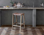 Adembi Woven Leather Counter Stool-nkuku