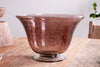 Aderonke Glass Bowl - Plum-nkuku