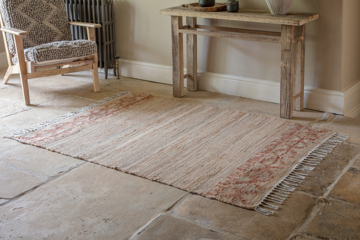 Akari Jute & Cotton Rug - Natural