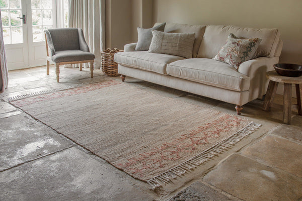 Akari Jute & Cotton Rug - Natural