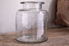 Akra Recycled Glass Vase - Clear-nkuku