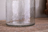 Akra Recycled Glass Vase - Clear-nkuku