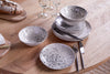 Ama Splatter Dinnerware Set - (Set of 12)-nkuku