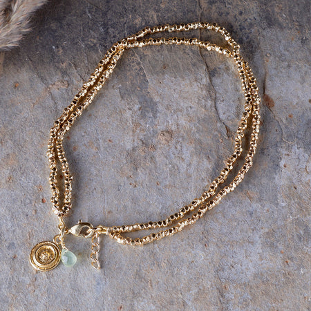 Amale Anklet - Gold-nkuku