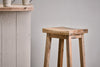 Ambi Wooden Stool - Tall-nkuku