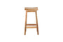 Ambi Wooden Stool - Tall-nkuku