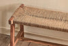 Amhara Acacia & Jute Woven Bench-nkuku