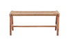 Amhara Acacia & Jute Woven Bench-nkuku