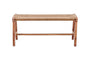 Amhara Acacia & Jute Woven Bench-nkuku