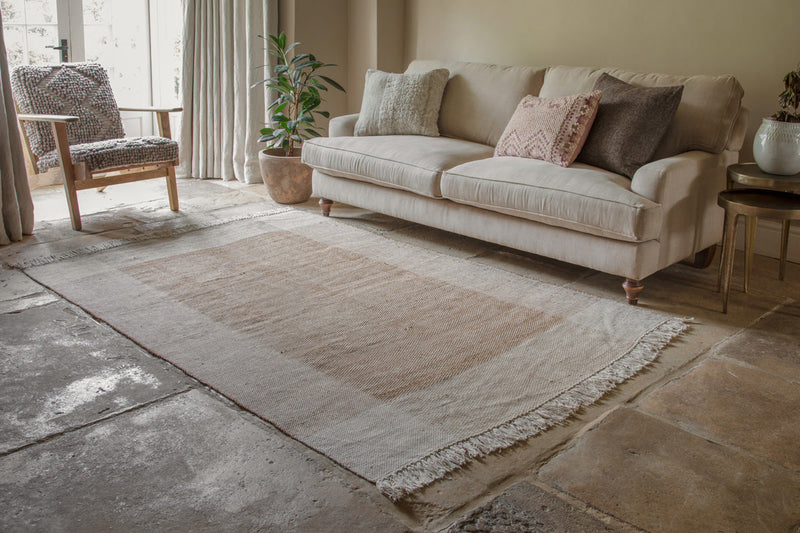 Andro Jute & Cotton Rug - Natural