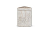 Asana Marble Storage Jar - Grey-nkuku