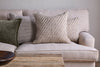 Atifa Cotton & Wool Cushion Cover - Natural-nkuku