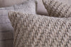 Atifa Cotton & Wool Cushion Cover - Natural-nkuku