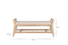 Avanthi Upholstered Sleigh Bench - Natural-nkuku