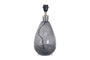 Baba Recycled Glass Table Lamp - Smoke - Small Tall