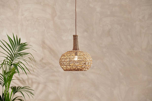 Beru Rattan Lampshade - Conical - Small