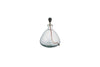 Baba Recycled Glass Lamp - Clear - Small Wide