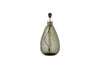 Baba Recycled Glass Lamp - Green - Small Tall