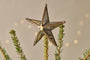 Bakara Star Tree Topper - Antique Brass-nkuku