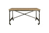 Benia Iron & Reclaimed Wood Desk-nkuku