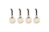 Betini Baubles - Gold (Set of 4)-nkuku