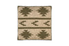 Bhumi Wool & Jute Cushion Cover - Moss Green-nkuku