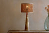 Chameli Mango Wood Table Lamp - Natural