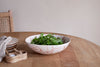 Canela Splatter Serving Bowl- Dusty Terracotta-nkuku