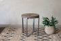 Chakala Wooden Side Table- nkuku