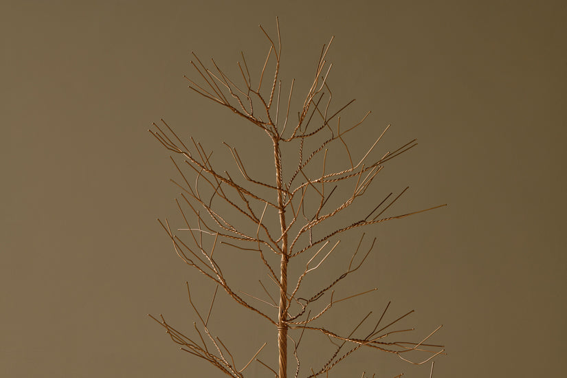 Charida Base Wire Tree - Brass - Extra Large-nkuku