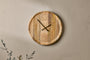 Deevena Mango Wood Clock