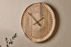 Deevena Mango Wood Clock