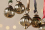 Dew Drop Baubles - Antique Gold - (Set of 12)