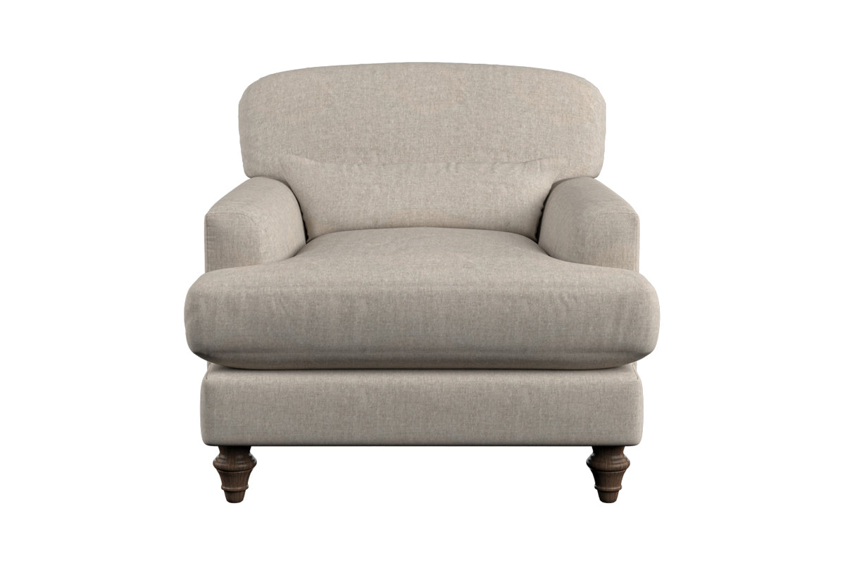 Deni Armchair - Brera Linen Smoke