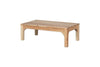 Deev Slatted Wooden Coffee Table - Natural