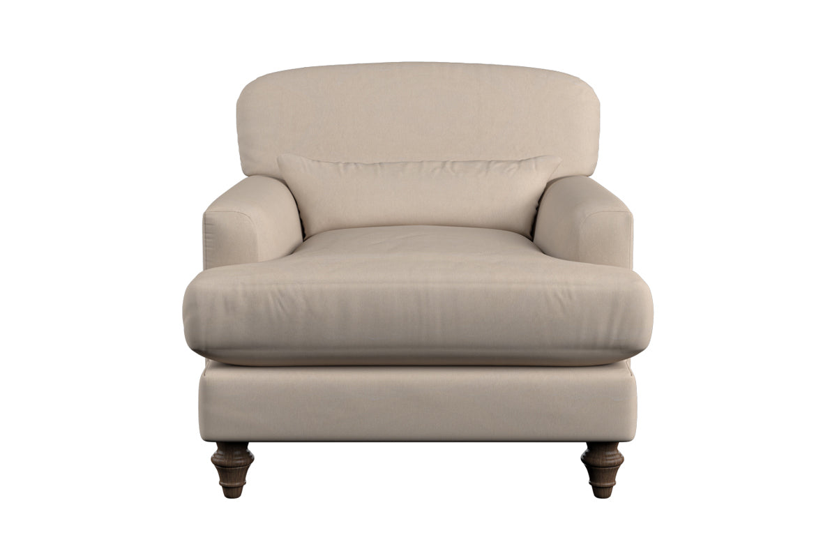 Deni Armchair - Recycled Cotton Mocha