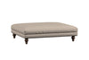 Deni Grand Footstool - Recycled Cotton Airforce