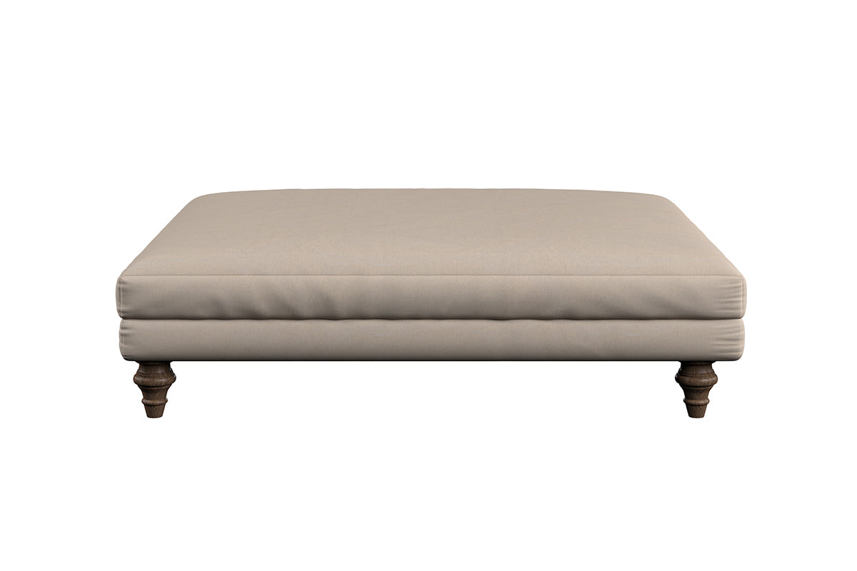 Deni Grand Footstool - Recycled Cotton Fatigue